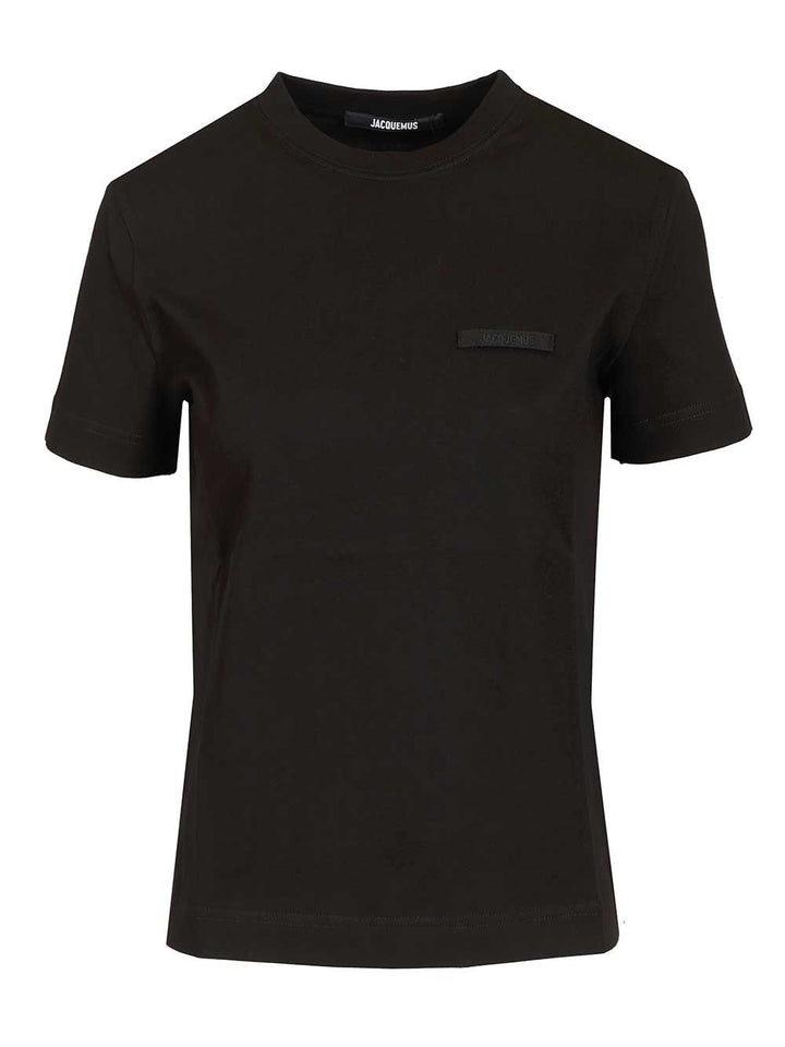 Jacquemus Cotton T-Shirt - Black | 76caa6e6ba8c32ec4f71ab9e045bb2e596a6d3b3
