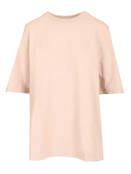 Relaxed Fit Cotton Jersey Logo Patch T-Shirt Grey