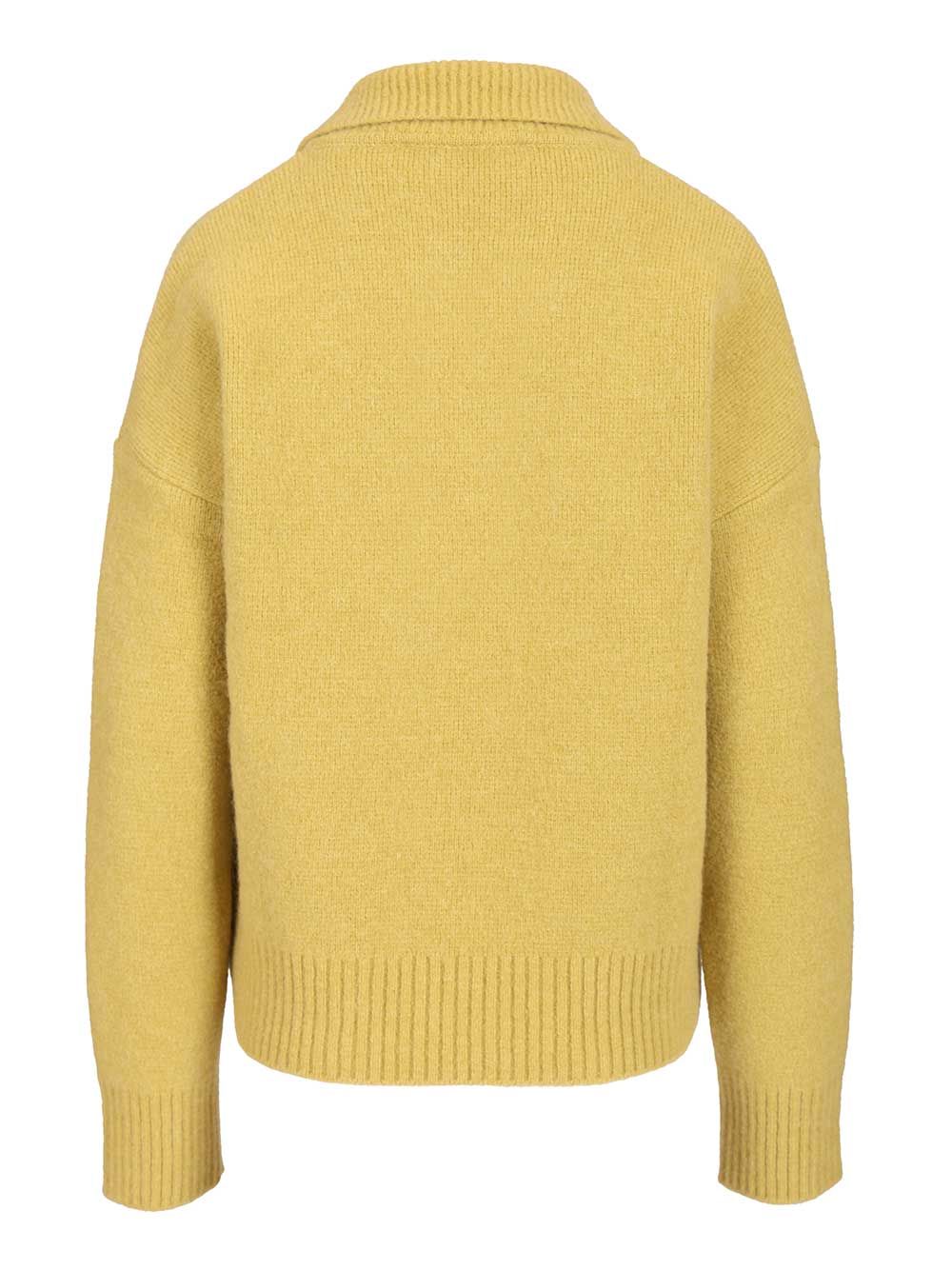 Ami Ami De Coeur Knitwear - Yellow | 74fa46183ad9b1e4b274f60189d3a0d7e73d92a7