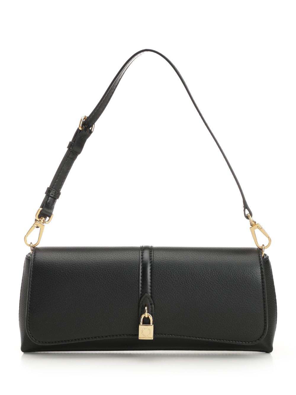 Stella Mccartney Stella Ryder Pochette Accessoire Embossed Grainy Eco Alter Mat - Murraya + Vegea Shoulder Bags - Black | 2affed54cb1f5cb2ac42e1b2b9b0a741355b256c
