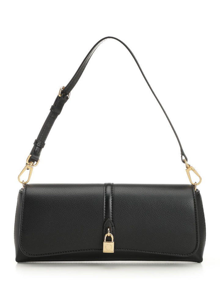 Stella Mccartney Stella Ryder Pochette Accessoire Embossed Grainy Eco Alter Mat - Murraya + Vegea Shoulder Bags - Black | 2affed54cb1f5cb2ac42e1b2b9b0a741355b256c