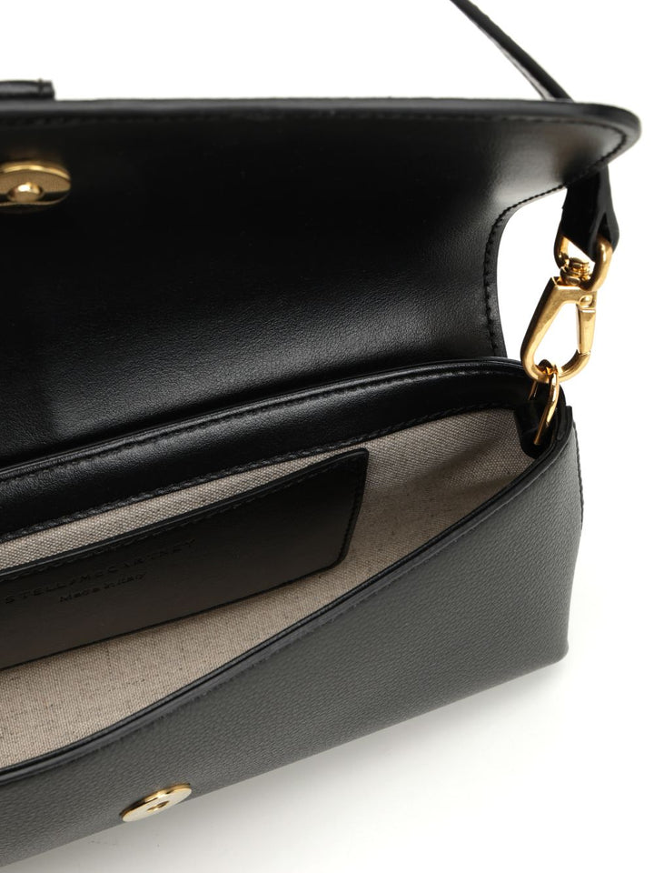 Stella Mccartney Ryder Shoulder Bags - Black | 4b77f9c232cff26f50058913c0aec0ba0b689936
