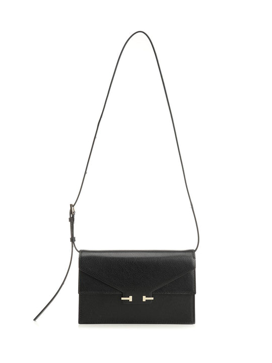 Supple Grain Handbags Black