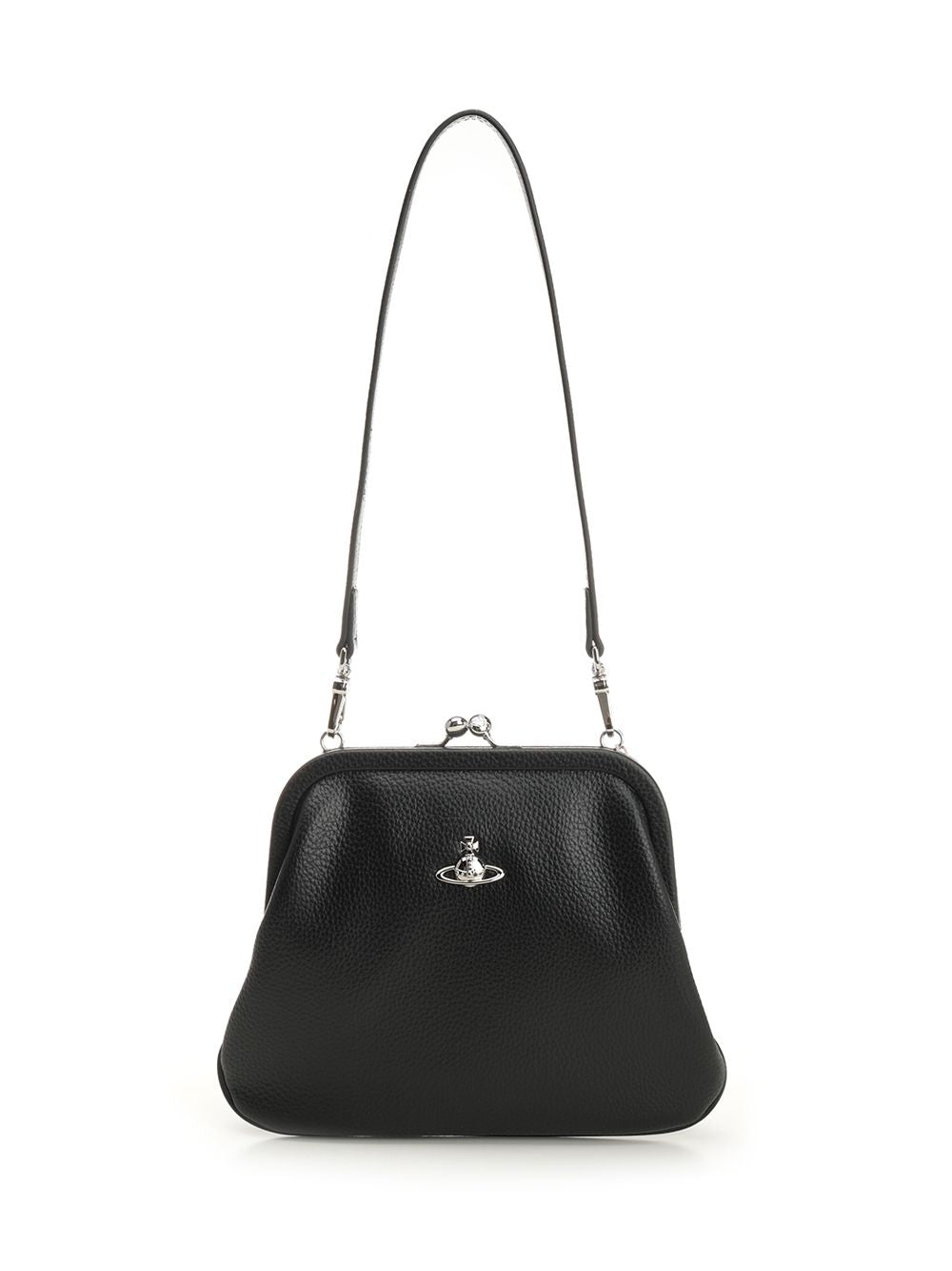 Vivienne Westwood Vivienne Clutch Shoulder Bags - Black | 3eb85d39637244c3acf731098f1e40eb7f548542