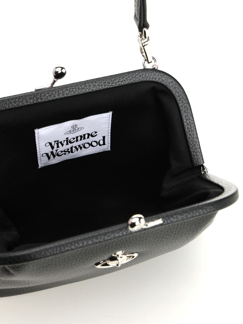 Vivienne Westwood Vivienne's Clutch Shoulder Bags - Black | d9b0bcc0bdb2aa811a799ddc1f57779a6b4a9abb