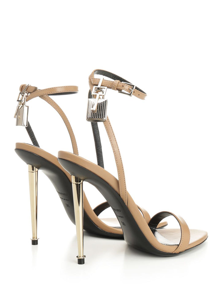 Tom Ford Padlock Sandals - Brown | a9640ac7e01dbf7c3c8141e6256cdad6ec7ea55d