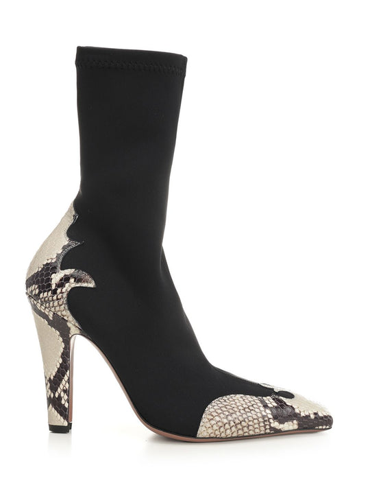 Belle Western Boots Black