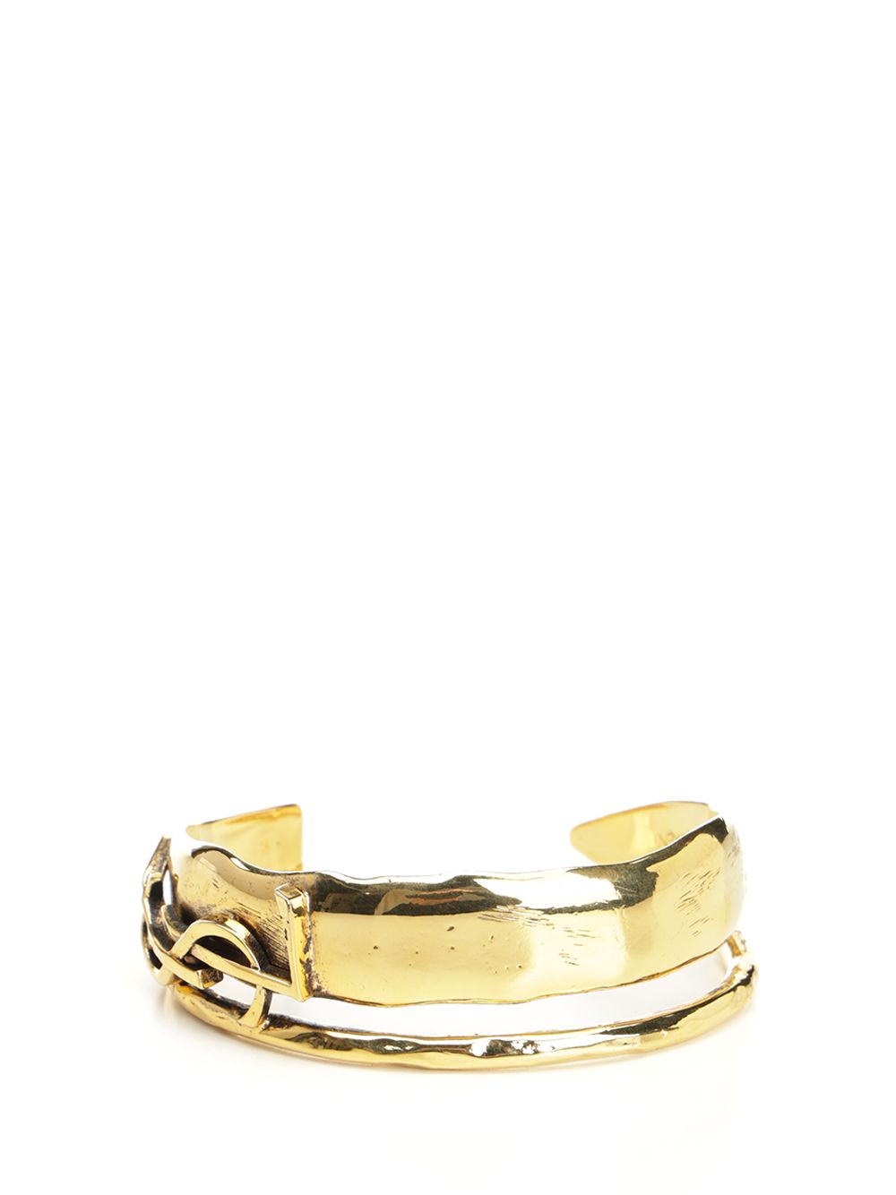 Saint Laurent Cassandre Bracelet Jewelry - Gold | dd58290f53f77b783199b1c9c450fb025eb6ff13