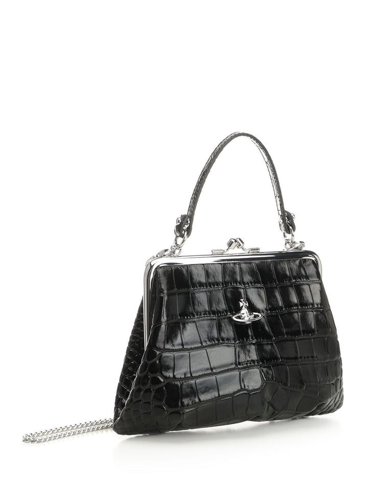 Vivienne Westwood Granny Frame Purse Handbags - Black | ecb171cf6853aaa5681ddef6c19970a8c80a0b8f