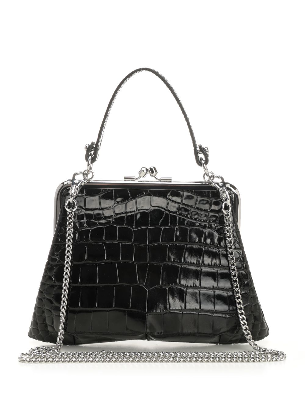 Vivienne Westwood Granny Frame Purse Handbags - Black | 50154a8238329e16e71ef7f89990b1e42f3ea66e