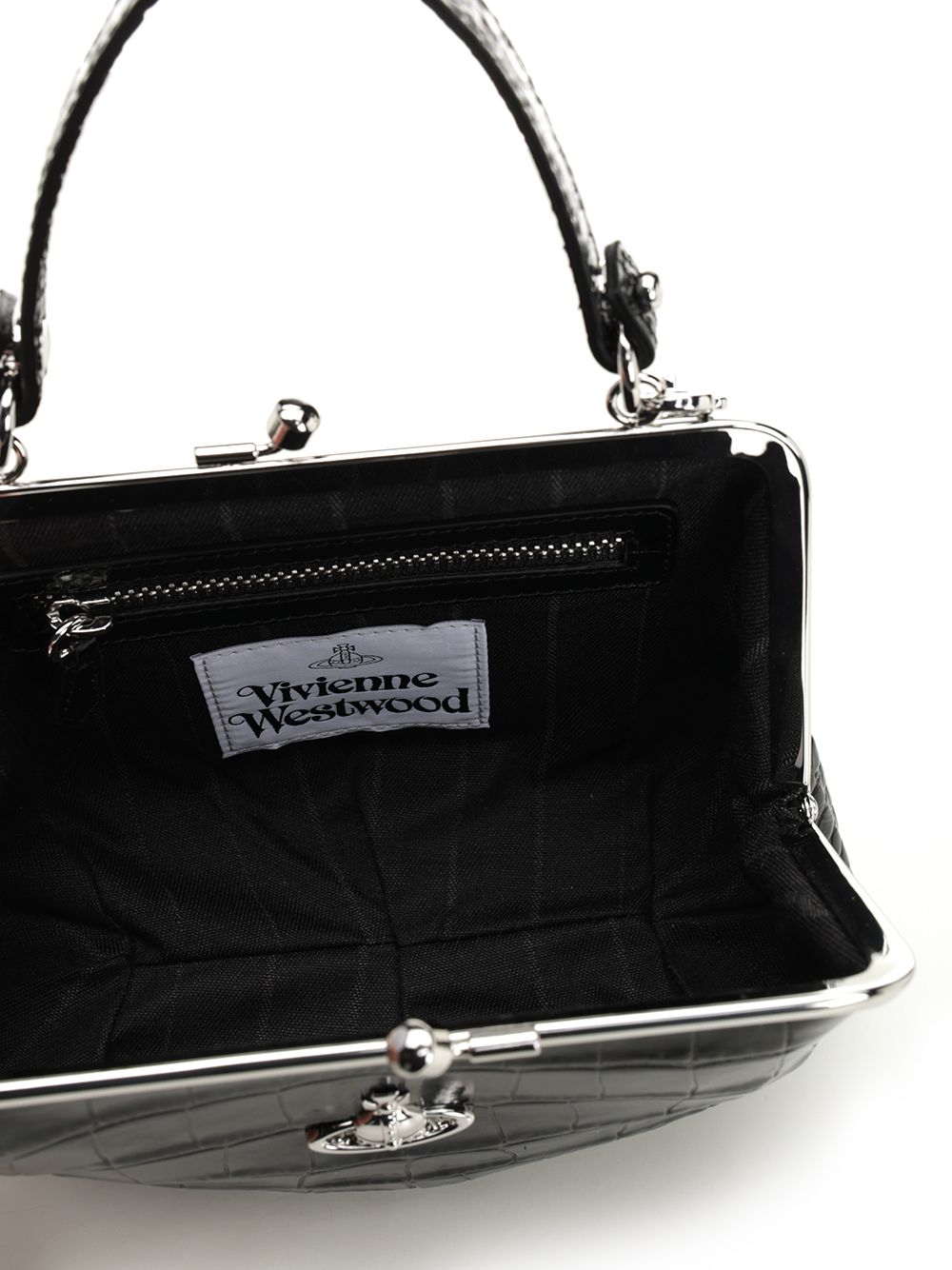 Vivienne Westwood Granny Frame Purse Handbags - Black | b161450e5684dd5bbe17673d6288bfc7d33c6548