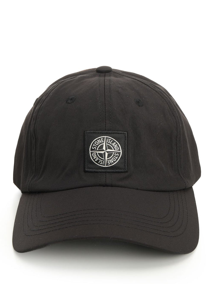 Stone Island Compass Patch Cap Hats - Black | 2597912e3b11ee8fa14fb3c5ebb96f030045b823