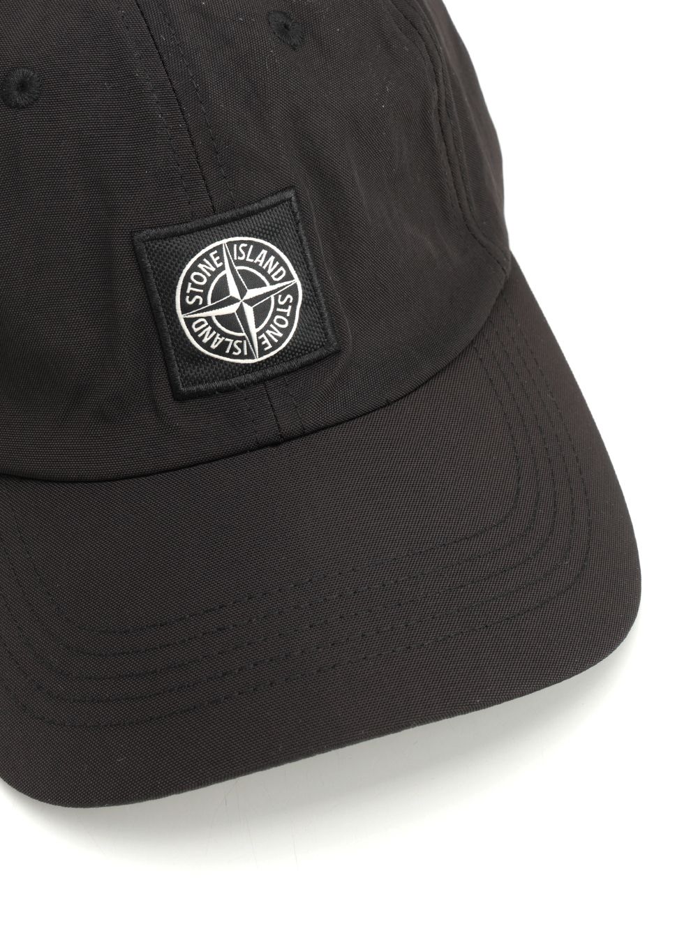 Stone Island Compass Patch Cap Hats - Black | 362a8b0126ae631bd1adb99a5b4e9ab702757c53