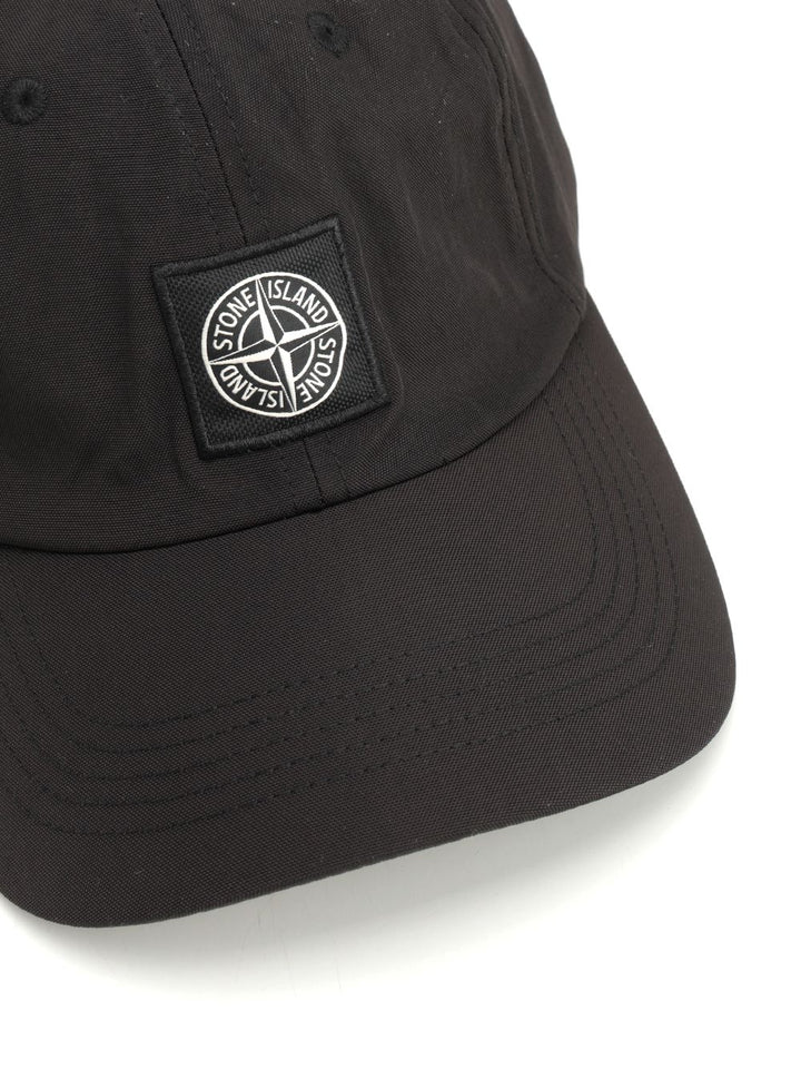 Stone Island Compass Patch Cap Hats - Black | 362a8b0126ae631bd1adb99a5b4e9ab702757c53