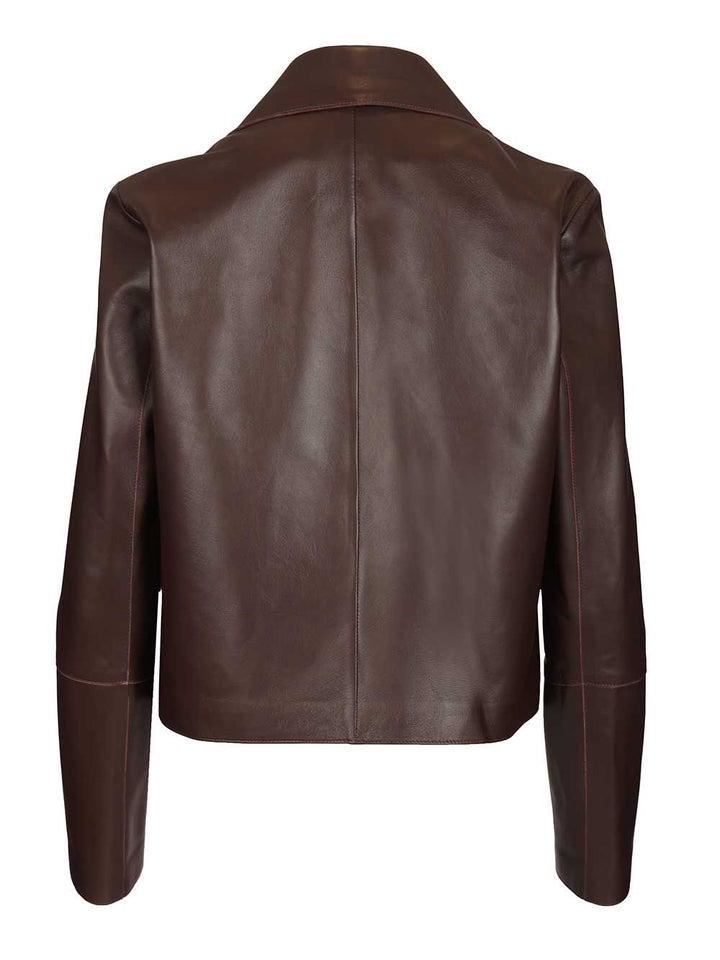 Arma Emy Lamb Butter Jackets - Bordeaux | 9149599e5845971dd50fe99ea649cfff46cd35b6