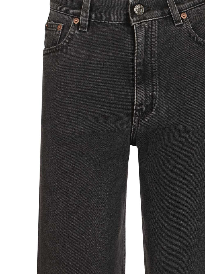 Chloe' Straight Cropped Jeans - Black | 725d9c0cfc4fb05f36009ad06ea1dca80b008701