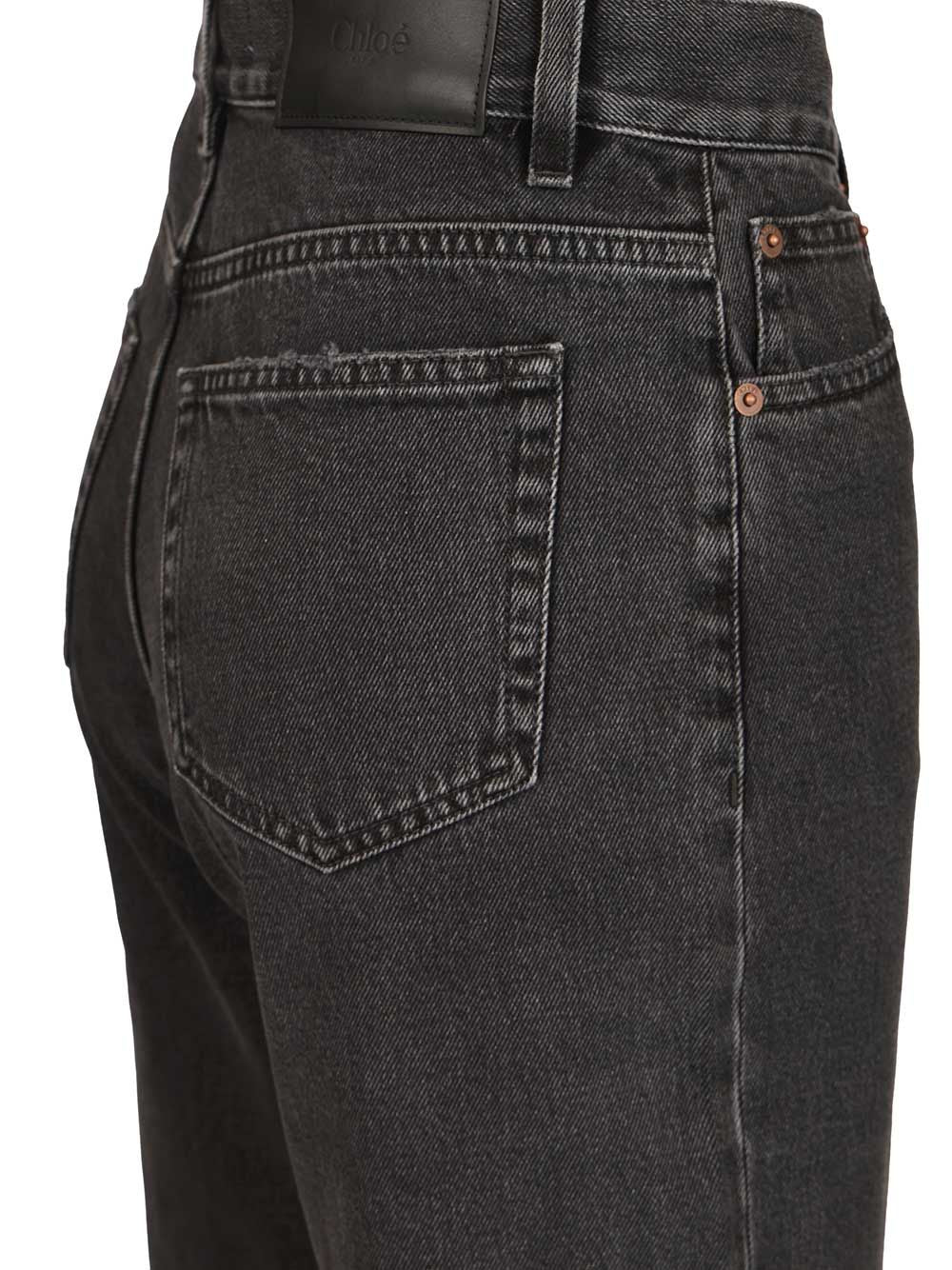 Chloe' Straight Cropped Jeans - Black | b2c78dcfbfde9bb273ca7f92ccc7f150906fb21a