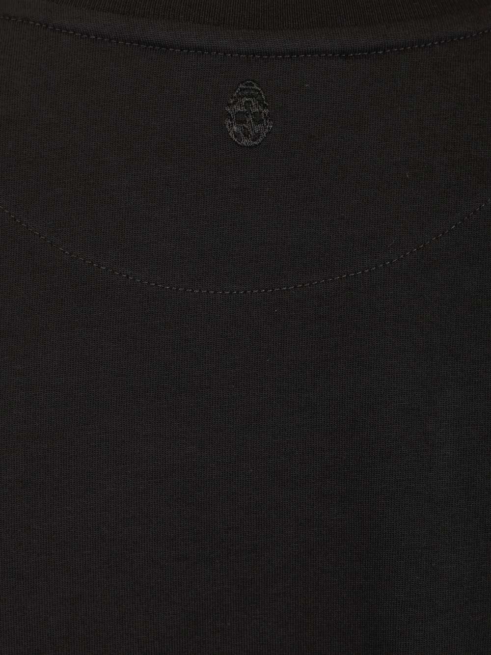 Mcqueen Cotton  With Lace T-Shirt - Black | 8022fb3252520afee7b9e2721b86cca7e1ae4b35