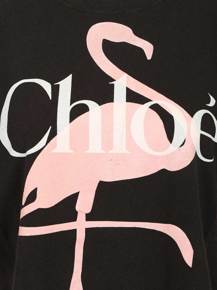 Chloe' Oversized T-Shirt - Black | aa19bd2a3e85be4c0c2427cdee6dda14a2b6c0ce