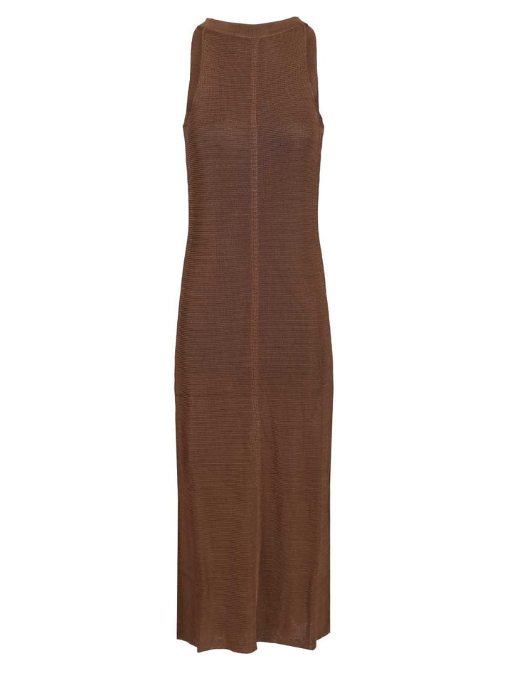 Loulou De Saison Pablo 01 Maxi Dress Dresses - Brown | b2ac8a76f9ccb39c318fd03ee218e2e6b678a3e1