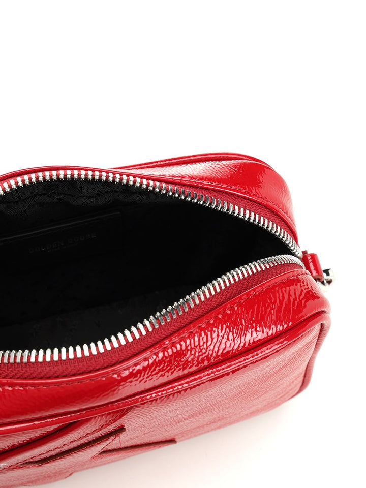 Golden Goose Deluxe Brand Mini Star Bag Naplack Leather Body And Star Crossbody Bags - Red | 8bf5c9c7988c9bdb822087571b9e67413dce8863