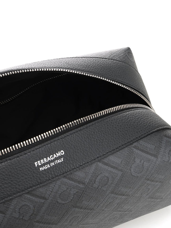 Ferragamo Dopp Kit Small leather goods - Black | 437f76376ceb6870fd083d0aef105cfb2ff229e8