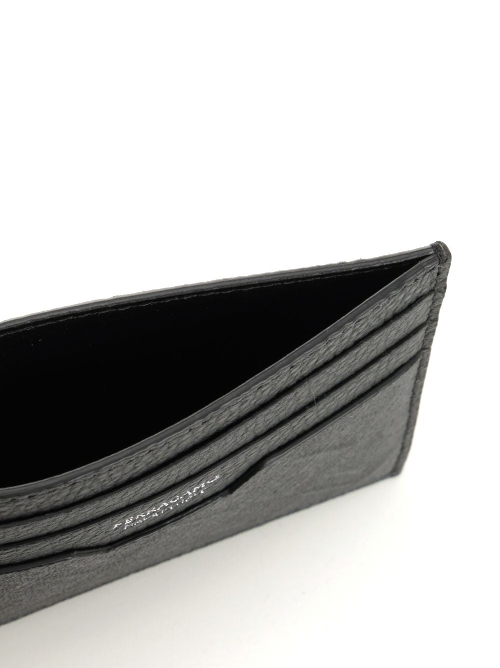 Ferragamo Leather Wallet Monogram Wallets - Grey | 83c9a5717b94566623f462173b578e65480ca6c1