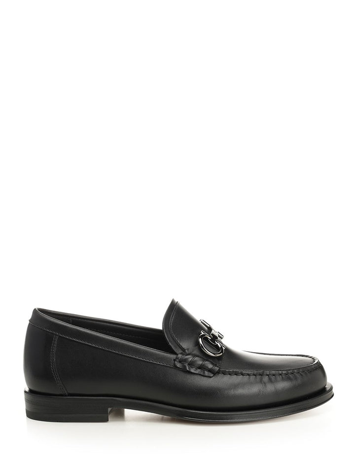 Ferragamo Gancini Loafers - Black | df2ad83dec03c3c858754569078c86cbd8499b3f