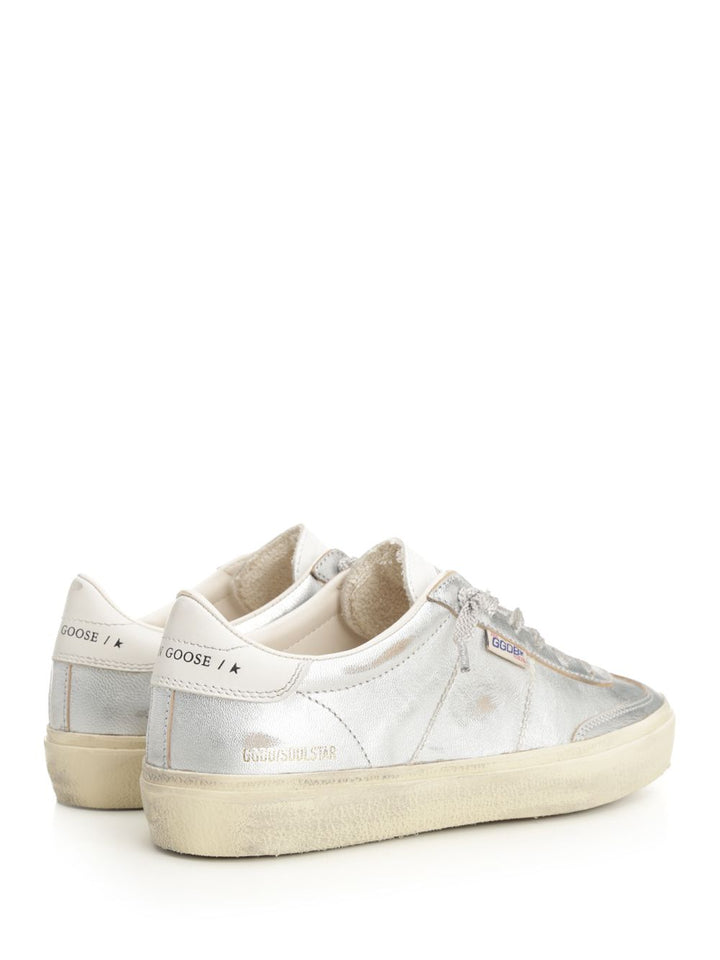 Golden Goose Deluxe Brand Soul Star Sneakers - Silver | e66a3e849fce1ad5dc473ee2447997a55632830e