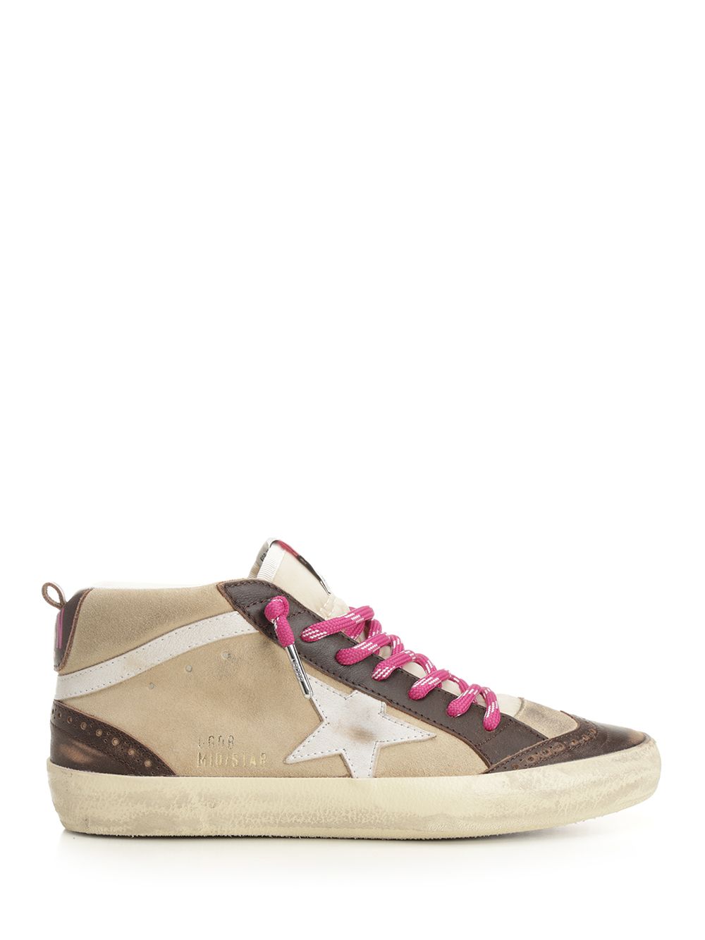 Golden Goose Deluxe Brand Mid Star Sneakers - Beige | 228b419c0eb5c2ad96224a9c170a5acf35577424