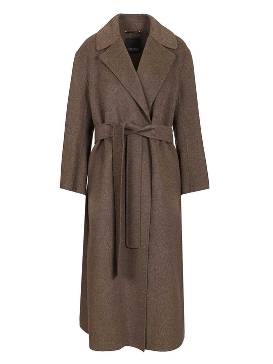 Luna Wrap Coat In Virgin Wool Coats Red