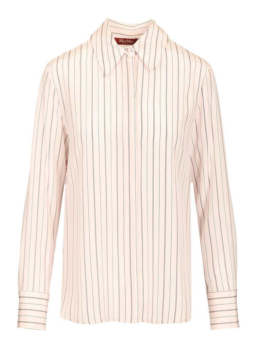 CrêPe De Chine Shirt Shirts Rose