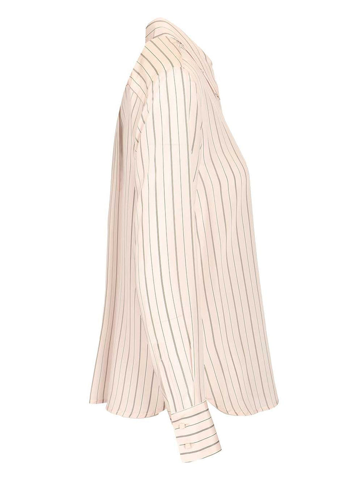 Max Mara Studio Crêpe De Chine Shirt Shirts - Rose | 2d9987816a097a271456dedc2d91e0d1130fd6c8