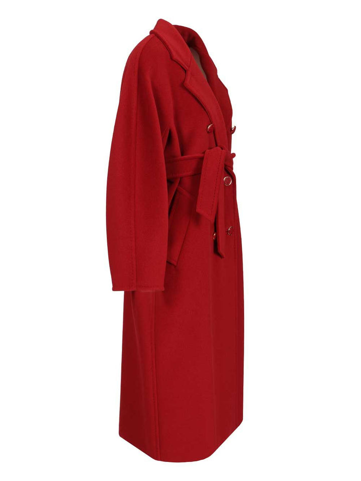 Max Mara Manna Coats - Red | c0134a10189bb62110eea692b73d01fc860bf2d0