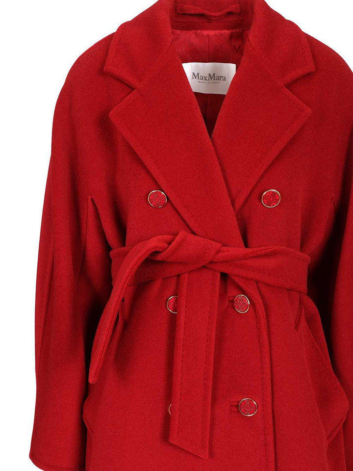 Max Mara Manna Coats - Red | f54a25a661abf2338f2b89dffa662a7465ca80d8