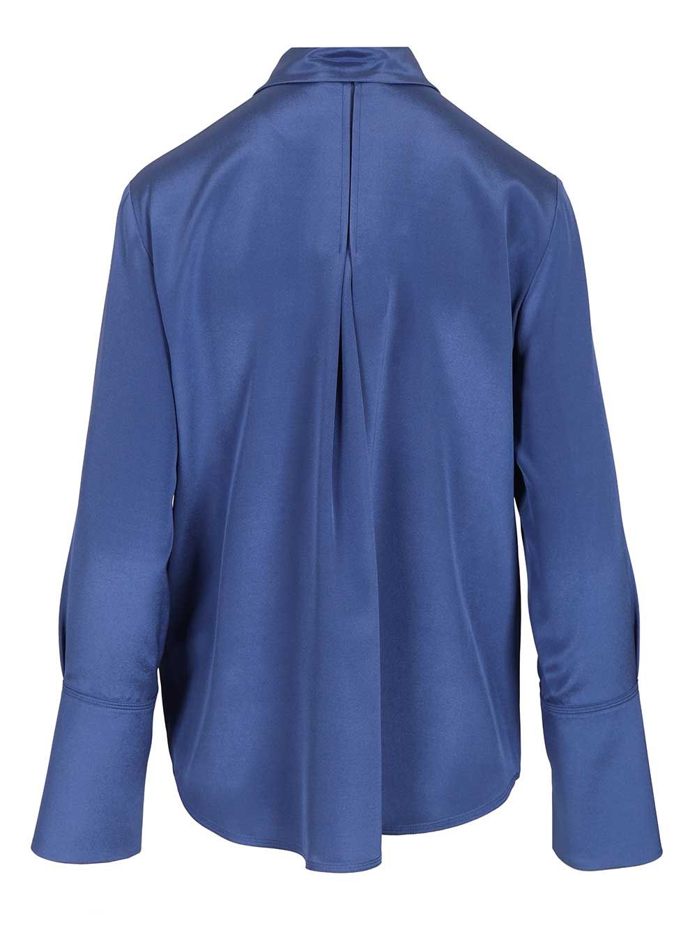 Max Mara Oversized Shirt Voliera Shirts - Blue | 8b95c38925a7163cbc9bc90a4e70ac9b87e28ad5