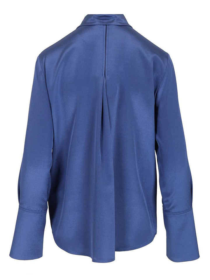 Max Mara Oversized Shirt Voliera Shirts - Blue | 8b95c38925a7163cbc9bc90a4e70ac9b87e28ad5