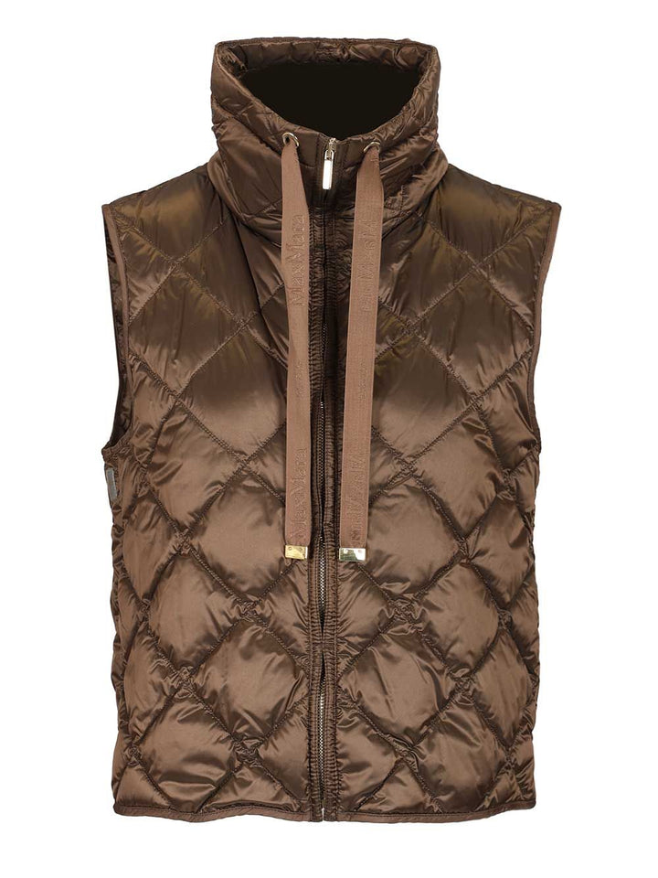 Max Mara The Cube Nylon Canvas Vest Coats - Green | 86d0c26fa8bf1d04897ab0743eaa982813332a69