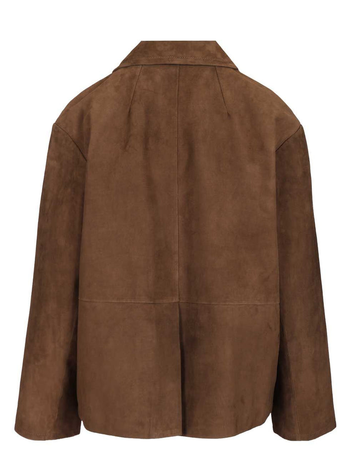 'S Max Mara Suede Jacket Jackets - Brown | c7af4945cd2358684120a9ade9d029b9c692f97e