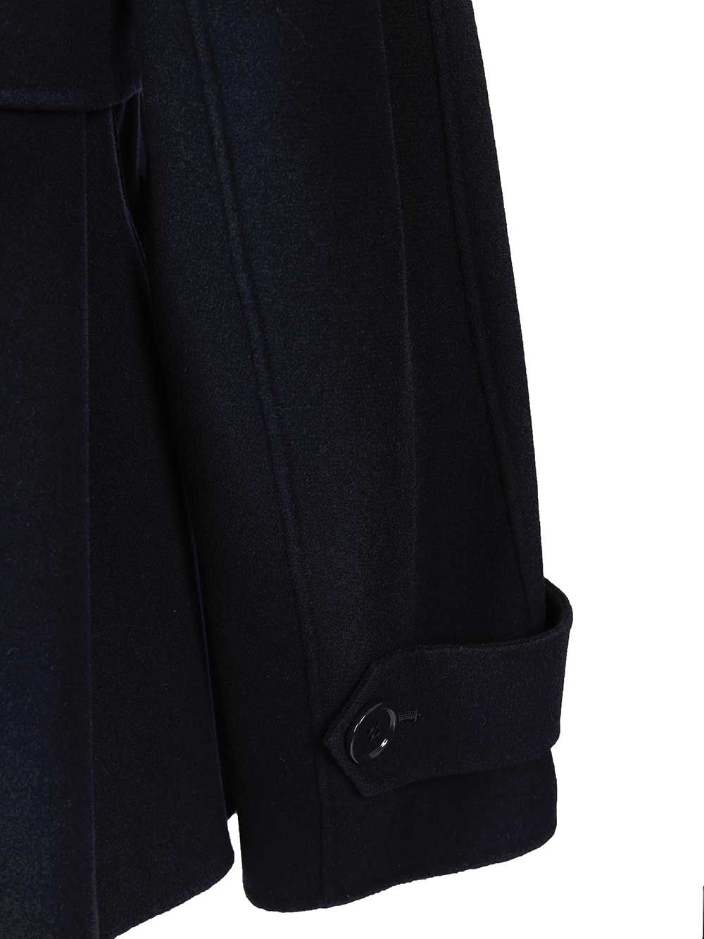 'S Max Mara Louise Double Breasted Short Belted Jacket Jackets - Blue | 03df549ee3da18b928827b809227530374d9902a