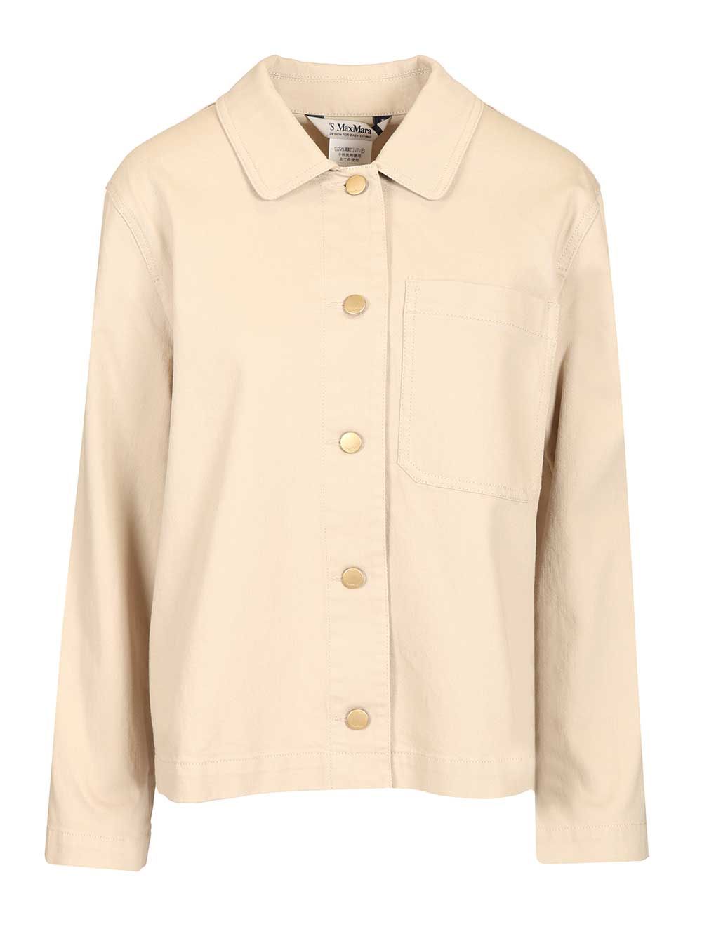 'S Max Mara Shirt Jacket Jackets - Beige | dfd5072993be0488c26f0d9a1984eedb48bd52f5