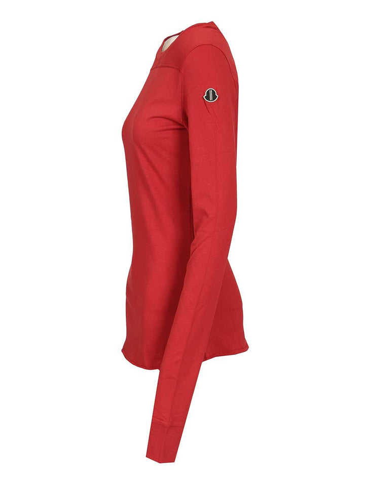 Moncler X Rick Owens Girder T-Shirt - Red | 99bb8ff13b01af23656470bcab0b99f315694d39