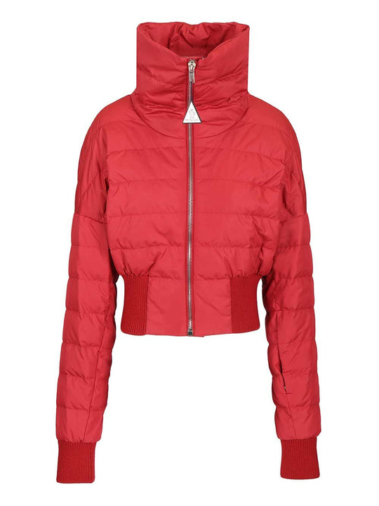 Moncler X Rick Owens Cropped Jacket Jackets Red