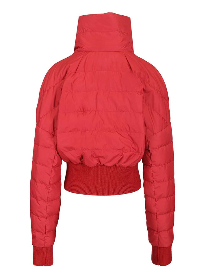 Moncler X Rick Owens Moncler X Rick Owens Cropped Jacket Coats - Red | e1a57d41351499bc089746e33def9f2c5f388905