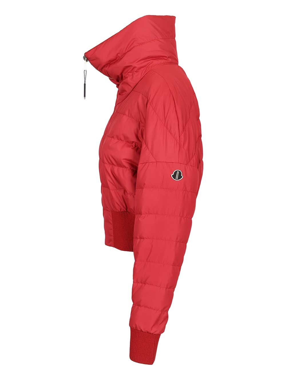 Moncler X Rick Owens Moncler X Rick Owens Cropped Jacket Jackets - Red | d635f0d11c30346643737c79e549a23fe61f8ff3