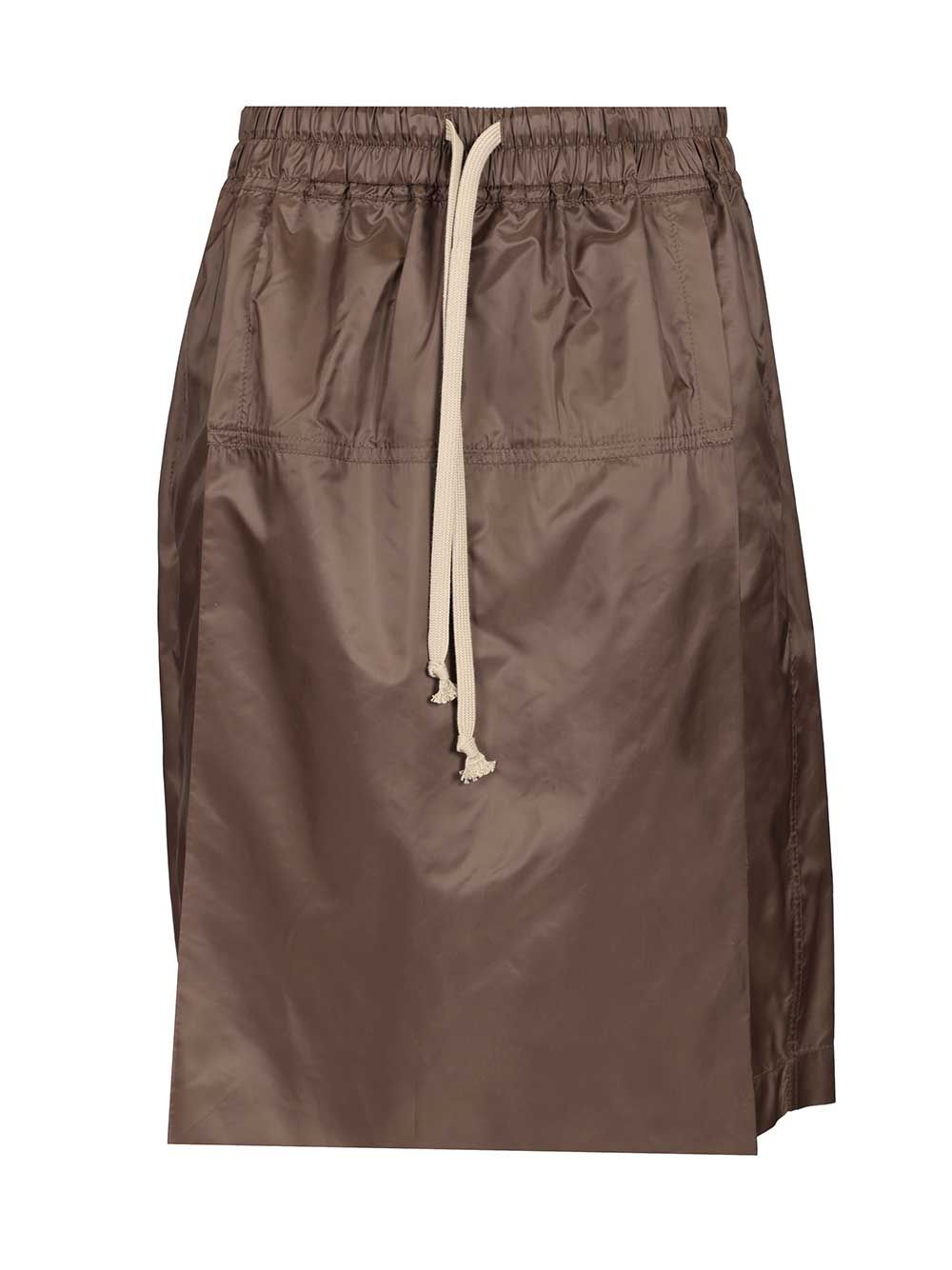 Moncler X Rick Owens Moncler X Rick Owens Kiltshorts Trousers - Brown | ec3793f8e1678a4c7b5495c5870aeff8b5d099d7