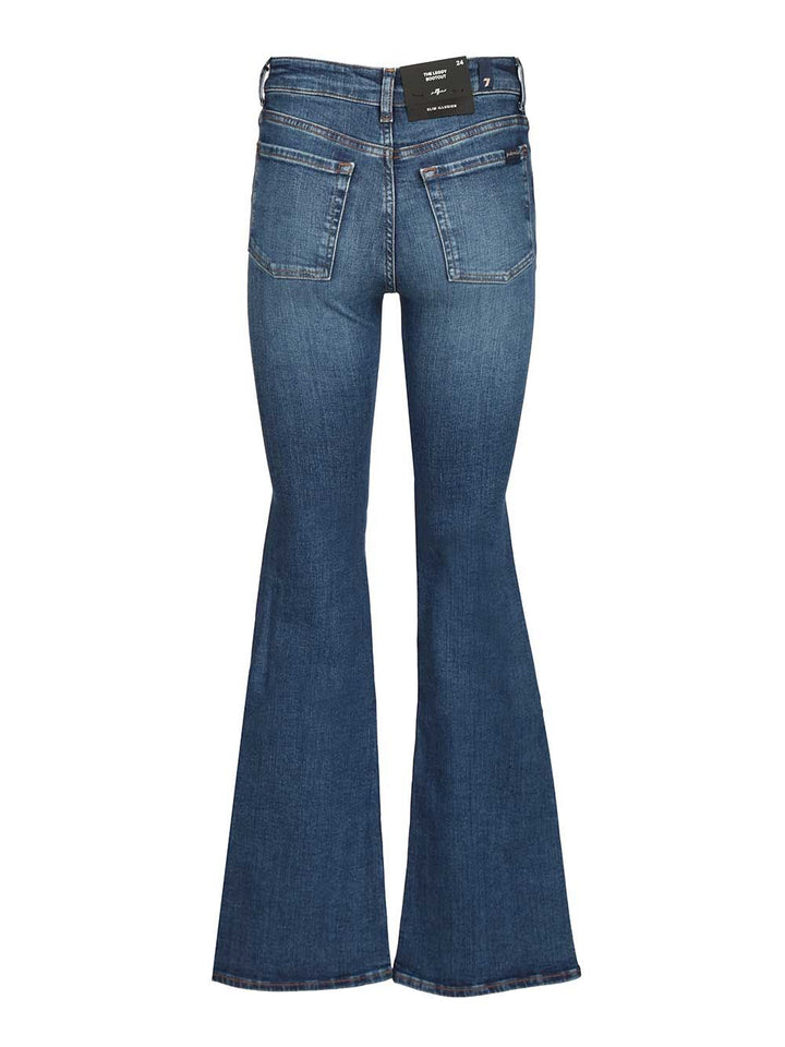 7 For All Mankind The Leggy Bootcut Moonwater Jeans - Blue | 91410e1f66386d8c25bc903d9cf755f56307ce0c