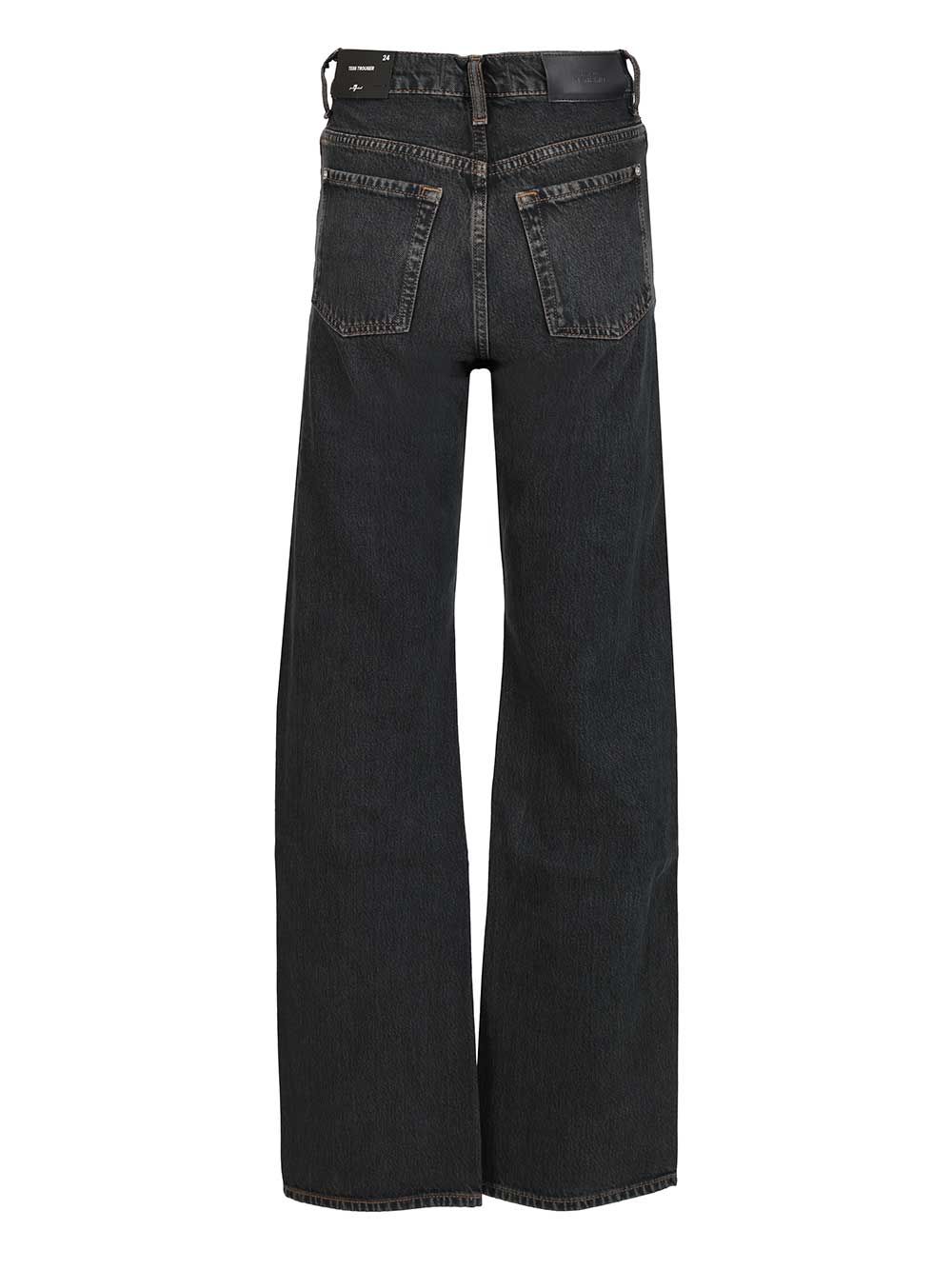7 For All Mankind Tess Trouser Stormwave Jeans - Blue | 6203794bccd22d389370cec506121c6efcaa490b