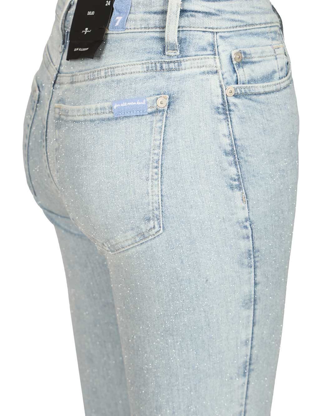 7 For All Mankind Dojo Jeans - Light blue | a8c7eefc14f3a039b3c0e800d50c8b9afbde7a00