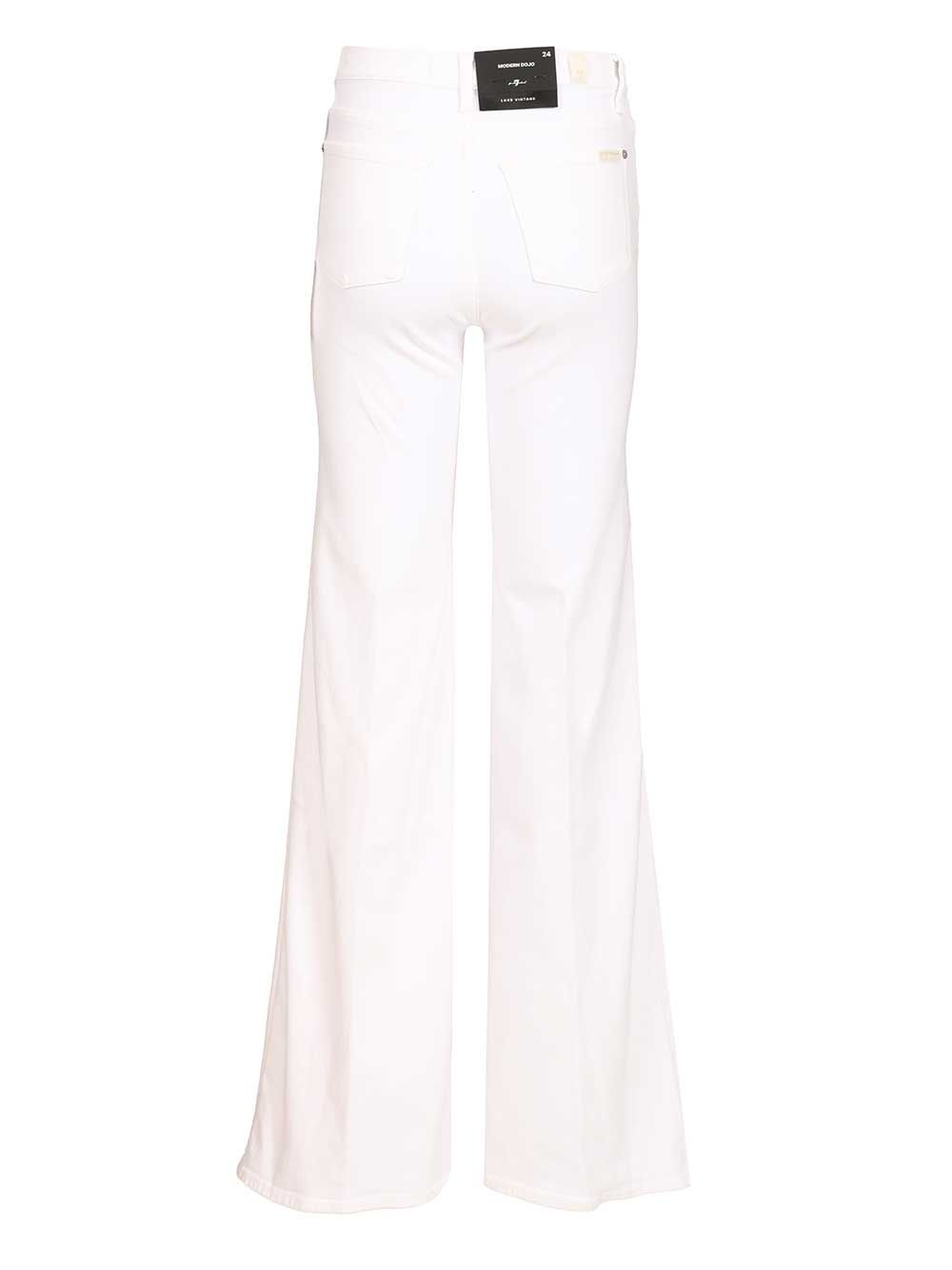 7 For All Mankind Modern Dojo Soleil Jeans - White | a6776c9241ff89ed85720d8db66cd69e5fbca6b5
